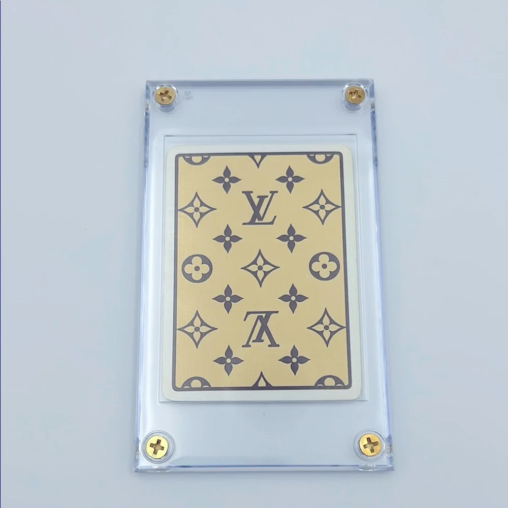 10♦️Authentic Louis Vuitton Monogram 10 of Diamonds Playing Card